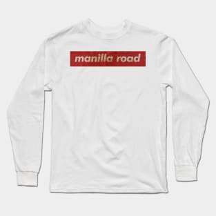 Manilla Road - SIMPLE RED VINTAGE Long Sleeve T-Shirt